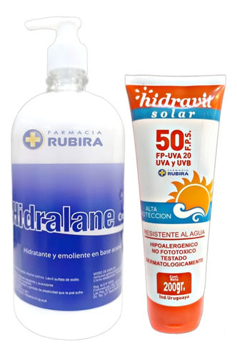 Hidralane 1 Kilo Pack + Hidravit Sun Protector 200 Gr 0