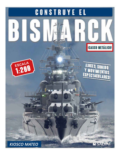 Construye El Bismarck Escala 1:200  - Salvat - Entrega N° 86 2