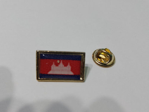 Pins Bandera Camboya De 2 Cms 0