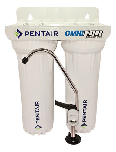 Pentair Under-Sink 2-Stage Water Purifier with Faucet 0