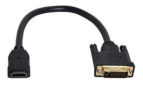 Chenyang DVI Male 24+1 to HDMI Female Adapter Cable 10cm 0