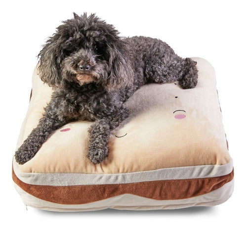 CasaMia Cookie Original Dog and Cat Bed 50x50 0