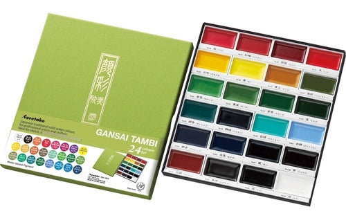 Kuretake Gansai Tambi 24 Colors 0