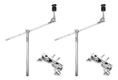 Kit 2 Extensor Para Prato Com Clamp Torelli Ta160 0