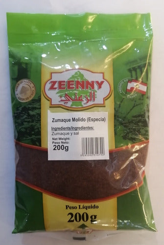 Zumaque Molido Especia Zeenny 200g Libano Nuevo! 1