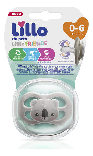 Lillo Chupete Little Friends Simétrica Talle 1 Koala 1