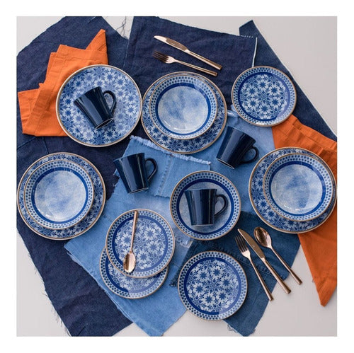 Oxford Complete Dinnerware Set for 6 People - Ceramic 5