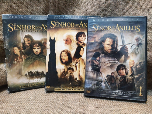 Trilogía Señor De Los Anillos Lord Of The Rings 6 Dvd Orig. 0