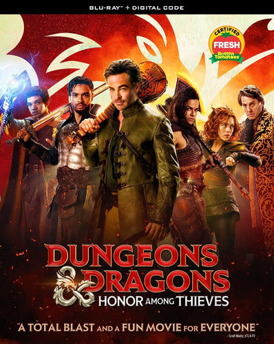 Paramount Blu-ray Dungeons And Dragons Honor Among Thieves (2023) 0