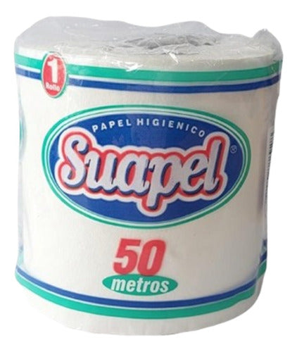 Pack Papel Higiénico Suapel Blanco 1x50m - X48u - Dh Tienda 0