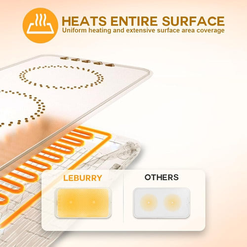 Leburry Electric Warming Tray - Food Heating Tray 1