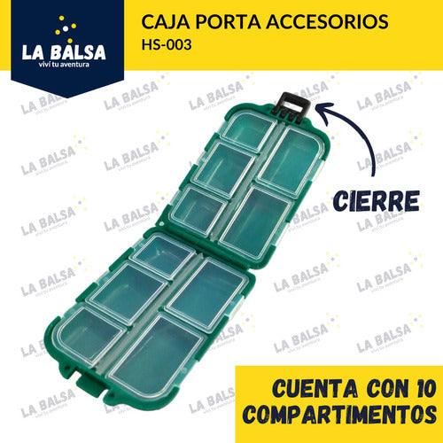 Albatros HS-003 Accessory Storage Box with 10 Compartments 2