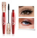 Super Long Lash Mascara, Waterproof 4D Lengthening Mascara - Black 4