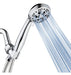 AquaDance High Pressure 6-Setting Handheld Showerhead 3.5 Inch 0