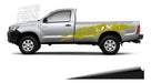 Toyota Hilux Lateral Decal Set for Single Cab Paint Job 23
