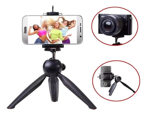 Soporte Trípode Para Celular Gopro Fotografía Flexible 0