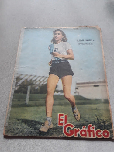 El Gráfico N° 1387 Año 1946 Oldemia Bargiela Marcos Churio 0