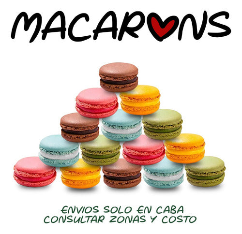 Viana Macarons - Box of 30 Units for Events, Birthdays, Parties 0