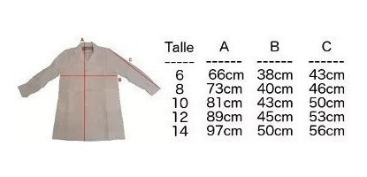 Sarmiento Men's Straight Button-Up Lab Coat 480 Size 6 by Tutim 2