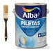 Alba Pincel + Pileta Piscina Caucho X 4 Lts 4