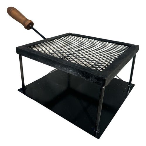 Cardalgrill Parrilla Material Desplegado 26x24 Con Piso 0