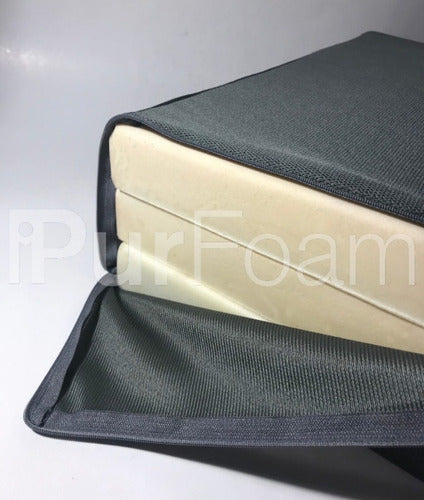 Square Memory Foam Wheelchair Seat Cushion with Washable Cover for Pressure Sores 3