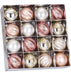 Sea Team 16 Christmas Tree Balls Rose Gold/Champagne 8cm 0