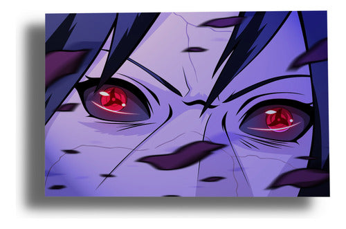 Memo Estampados Naruto Uchiha Framed Art 0