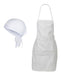 Manteleria Carim Kitchen Apron Set with Chef Bandana 0