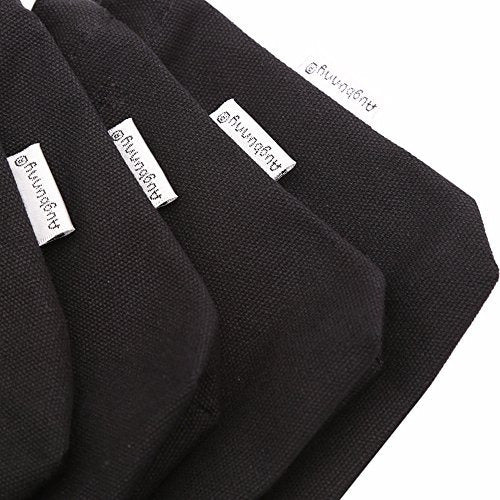 Augbunny Multi-Purpose Cotton Canvas Zipper Bag Set 2