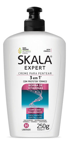 Skala Crema De Peinar Bomba De Vitam 250gr Protector Térmico 0