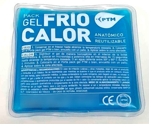 PTM Pack de Gel Frío Calor Medias 24x 25 Cm 0