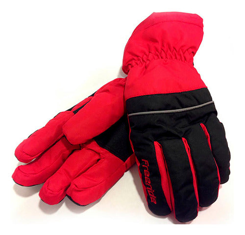 Freeride Kids Snow Gloves for Skiing and Snowboarding 0