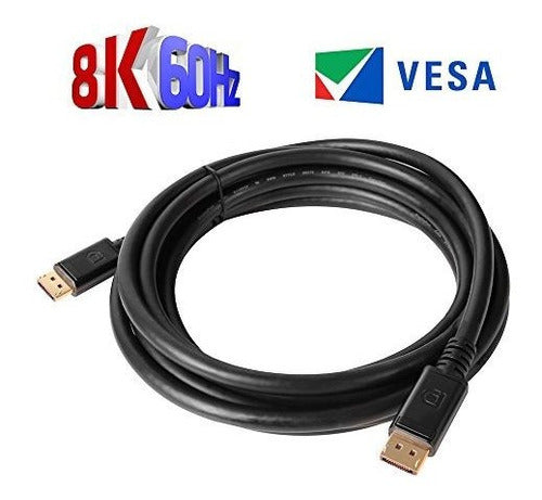 Club3D DisplayPort to DisplayPort 14HBR3 Cable DP 14 8K 60Hz 1