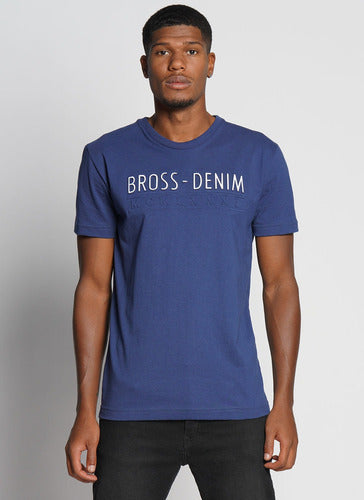 Bross Denim Relief T-Shirt 0