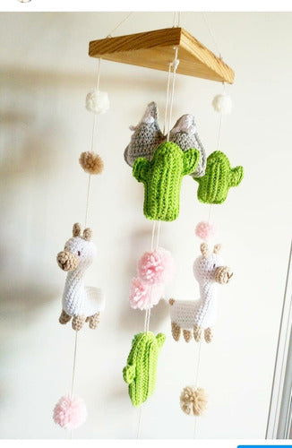 Florencia Tejidos Crochet Mobile Nursery 2