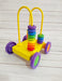 Colorful Bead Maze with Pull Along Cart and 2 Arches on Wheels 1