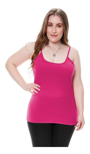 Sleeveless Modal Lycra Tank Top XL-XXXL Various Colors 30