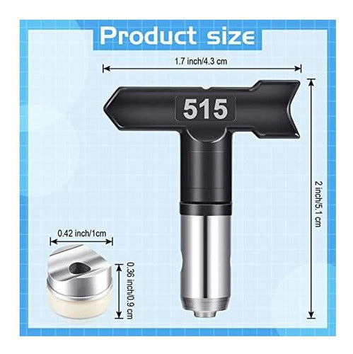 8 Piezas Punta De Pulverización Puntas De Pulverizador De De 2