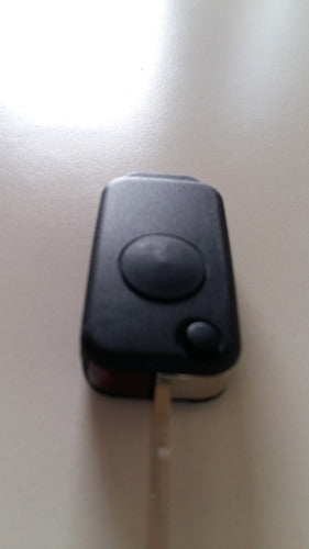 Pin Key Carcasa + Llave Virgen Tipo Navaja De 1 Boton Mercedes Benz 1