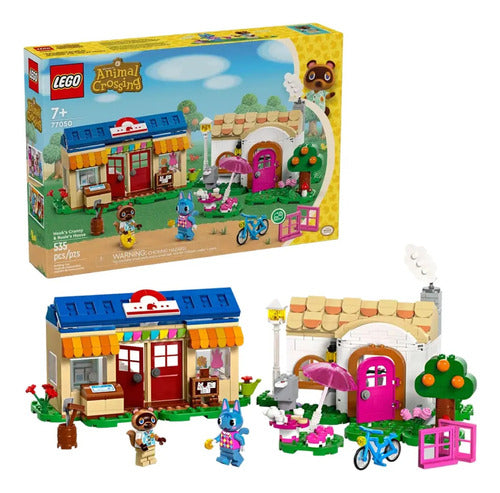 Lego Animal Crossing Mininook and the House of Minina 0