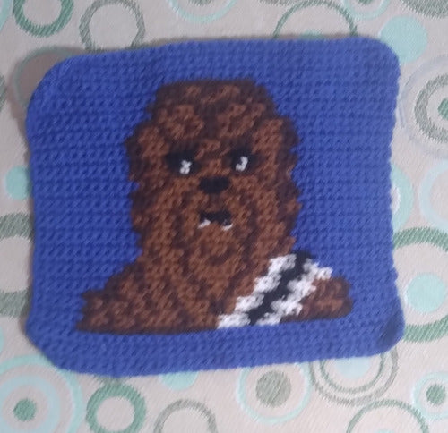 Chewbacca Star Wars Tapestry or Wall Art, Handwoven 1