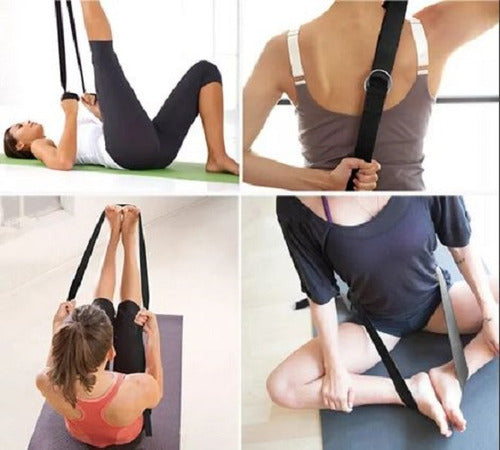 Cinturon 2 Mts Elongacion Yoga Pilates By Prana Yoga 1