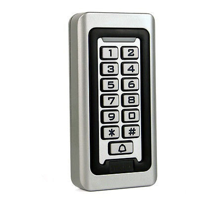 2x Waterproof Teclado Independiente Puerta Acceso/Home Entrad 1