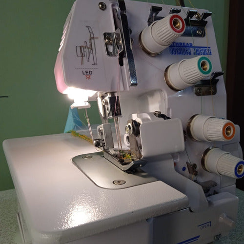 Yamata Overlock Semi Industrial Professional La Mejor 4 Hilos 3