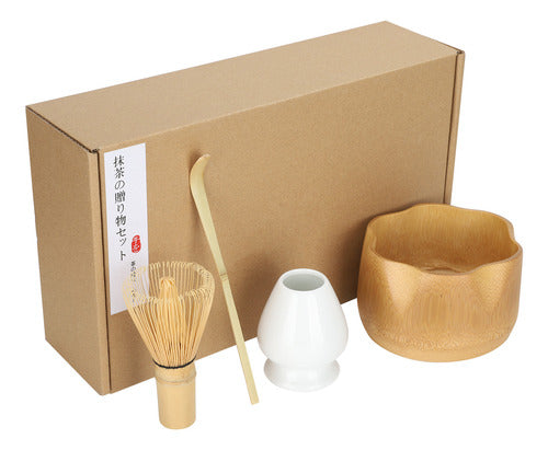 Conjunto De Fabricação De Ferramentas Matcha Bamboo Tea Whis 5