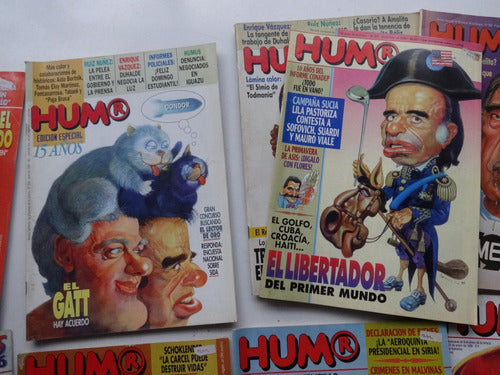 Revista Humor Lote 10 Revista Menem  Antiguo 1996 1995 3