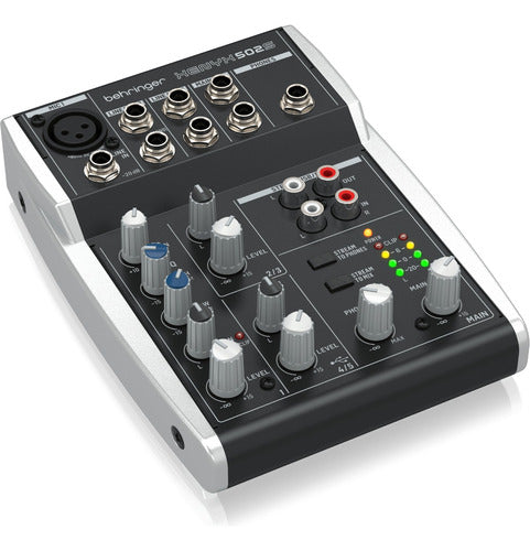 Behringer Xenyx 502S 5 USB Streaming Inputs 2