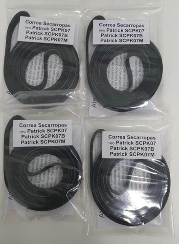 Jiali Patrick Type Belt for Secarropa SCPK07 SCPK07B SCPK07M 4