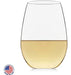 Libbey Signature Kentfield White Wine Glasses without Stem, Set of 4 4